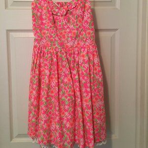 NWT - Macauley Dress - (Print) Fiesta Pink - Lilly Pulitzer 🌸 - Size 6
